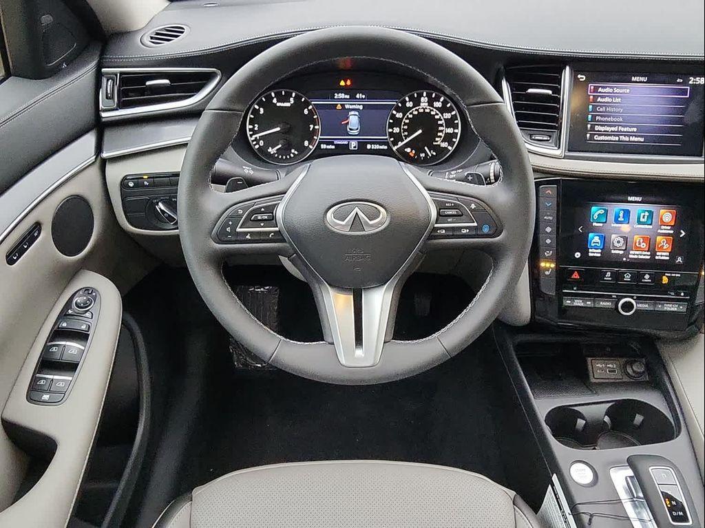 used 2025 INFINITI QX50 car, priced at $34,999