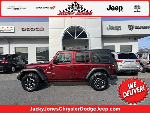 used 2021 Jeep Wrangler Unlimited car, priced at $27,900
