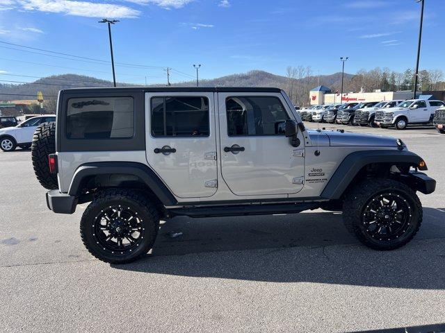 used 2017 Jeep Wrangler Unlimited car, priced at $19,971