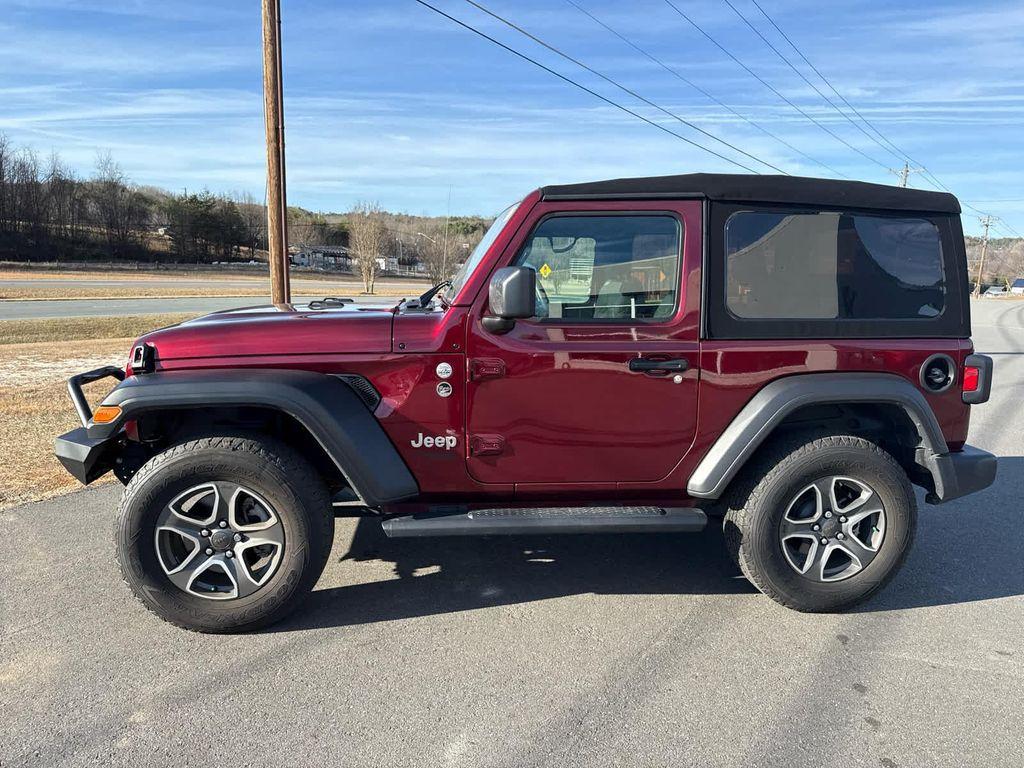 used 2021 Jeep Wrangler car, priced at $27,697
