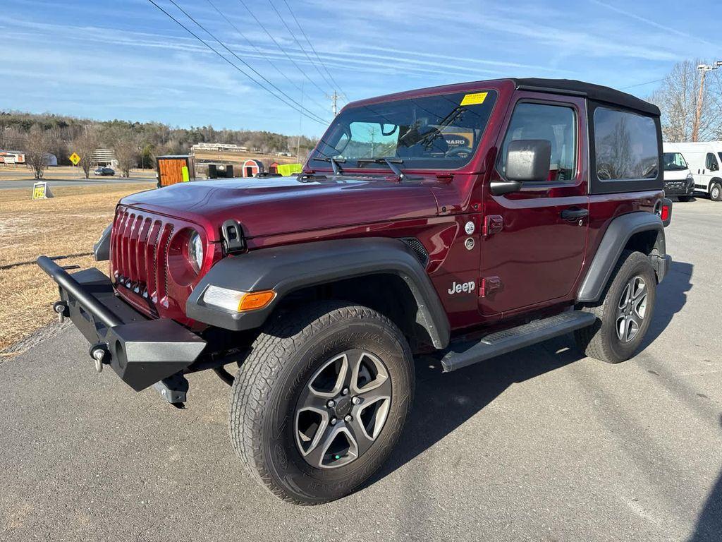 used 2021 Jeep Wrangler car, priced at $27,697