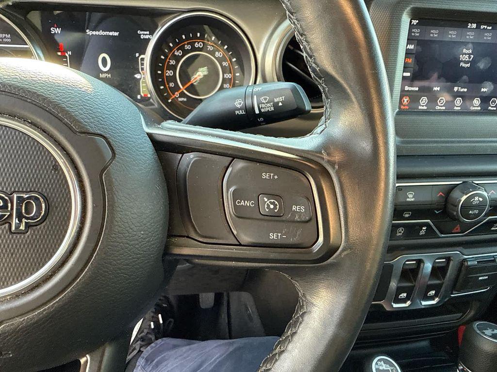 used 2021 Jeep Wrangler car, priced at $27,697