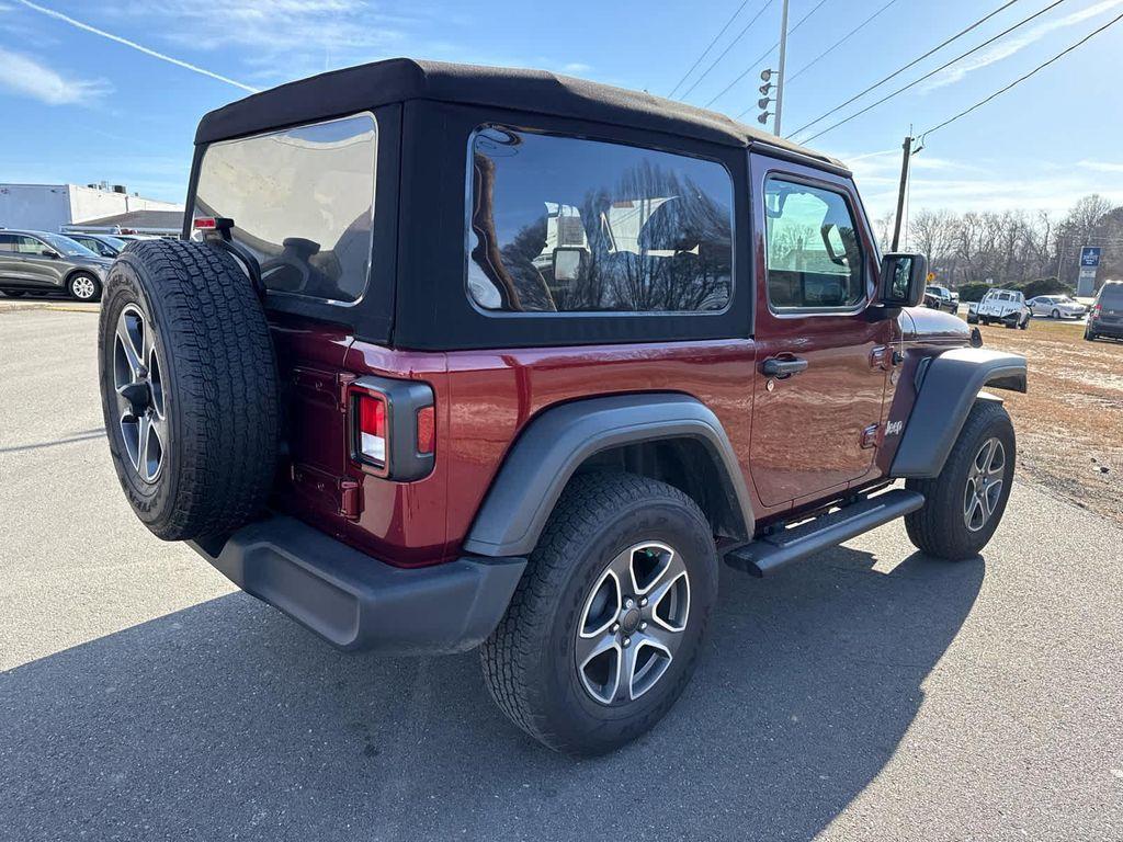used 2021 Jeep Wrangler car, priced at $27,697