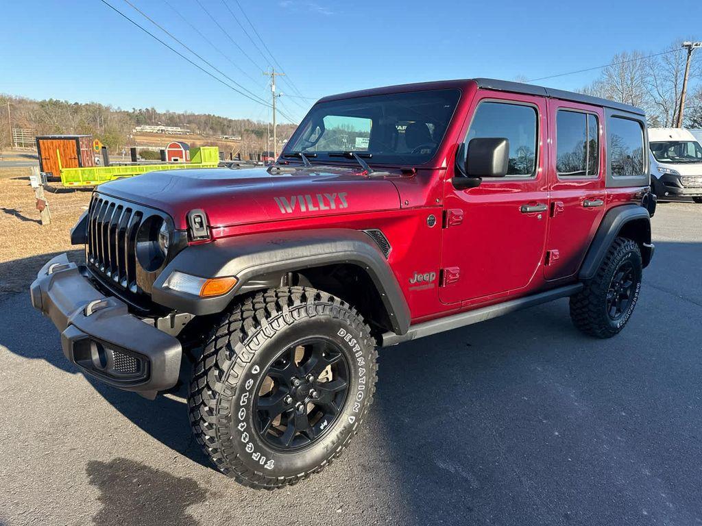 used 2021 Jeep Wrangler car, priced at $30,397