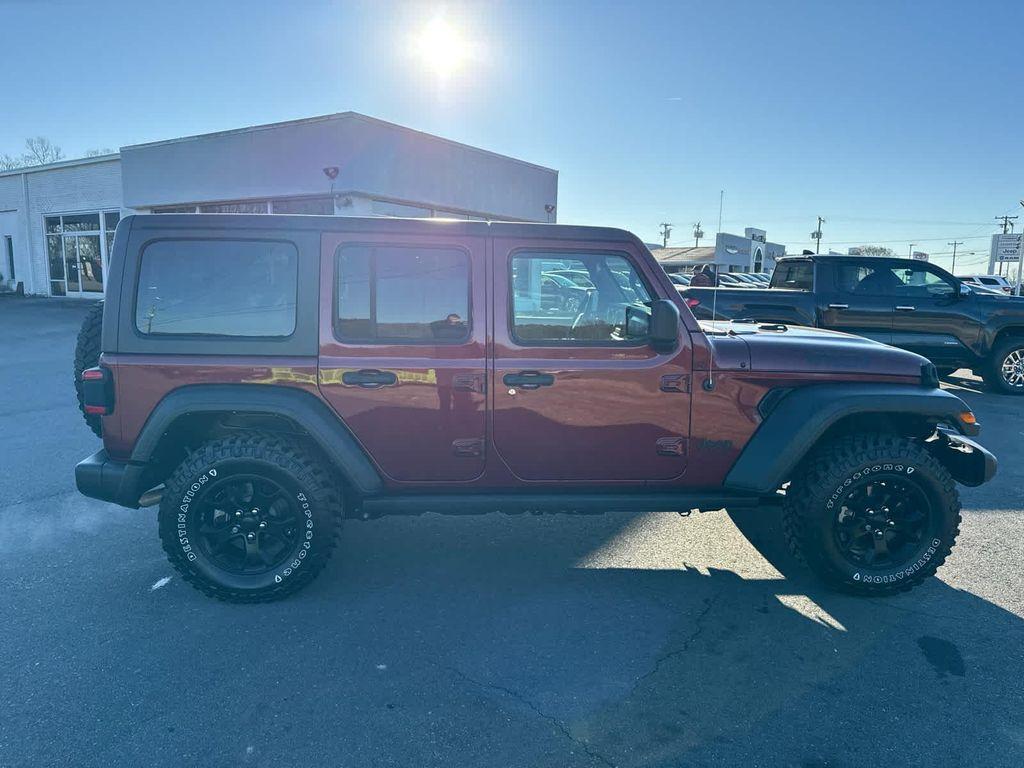 used 2021 Jeep Wrangler car, priced at $30,397