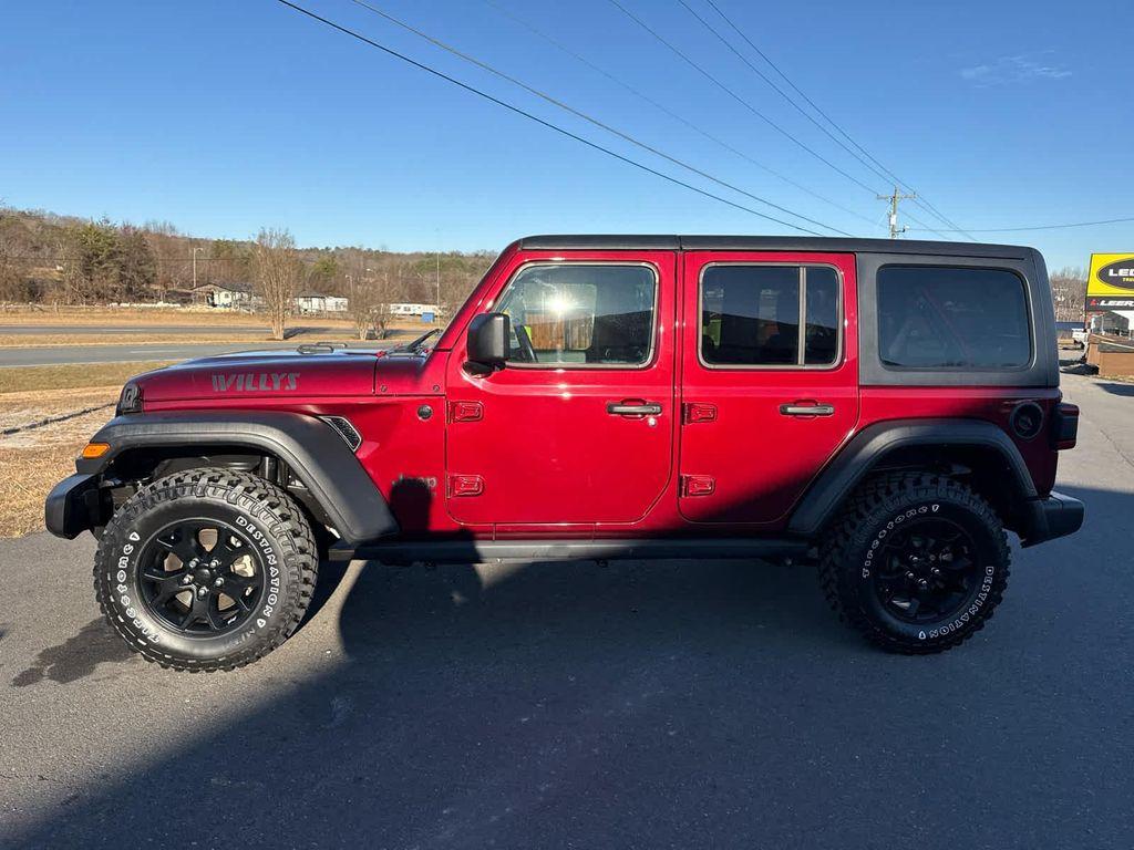 used 2021 Jeep Wrangler car, priced at $30,397