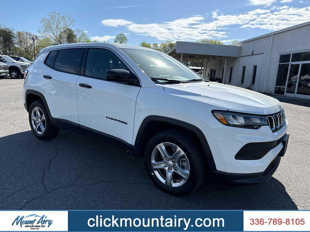used 2024 Jeep Compass car, priced at $22,598