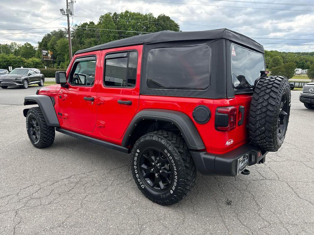 used 2022 Jeep Wrangler car, priced at $31,396