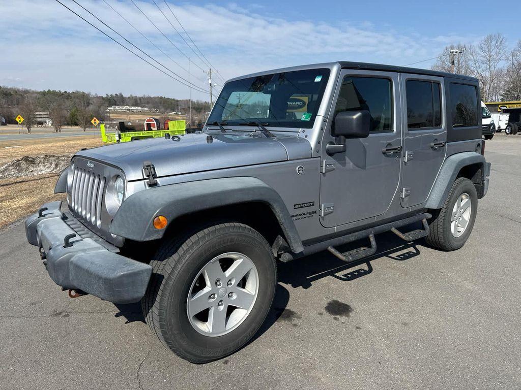 used 2018 Jeep Wrangler JK Unlimited car, priced at $19,699