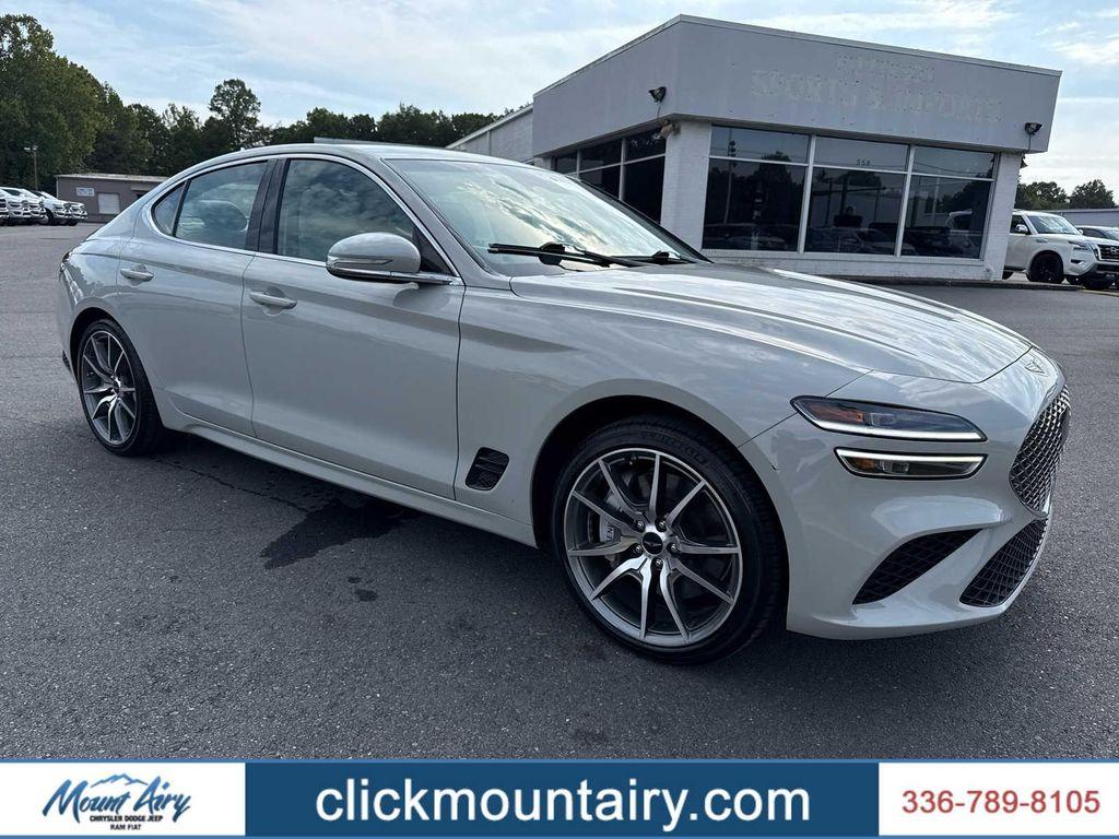 used 2024 Genesis G70 car, priced at $27,797
