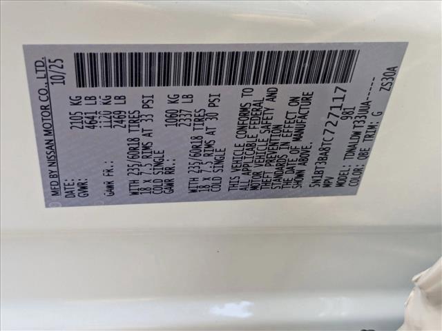 new 2026 Nissan Rogue car, priced at $28,204