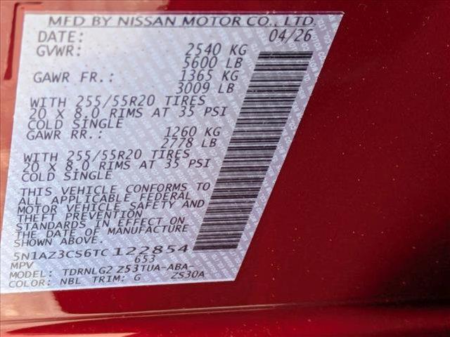 new 2026 Nissan Murano car, priced at $44,872