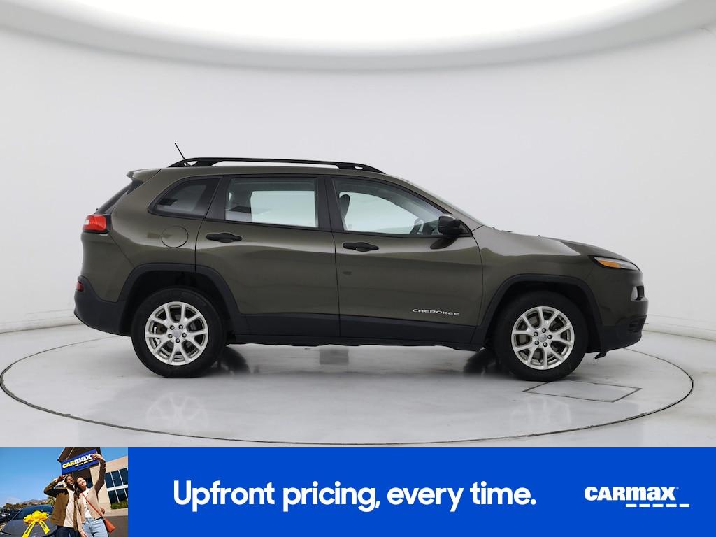 used 2015 Jeep Cherokee car, priced at $12,998
