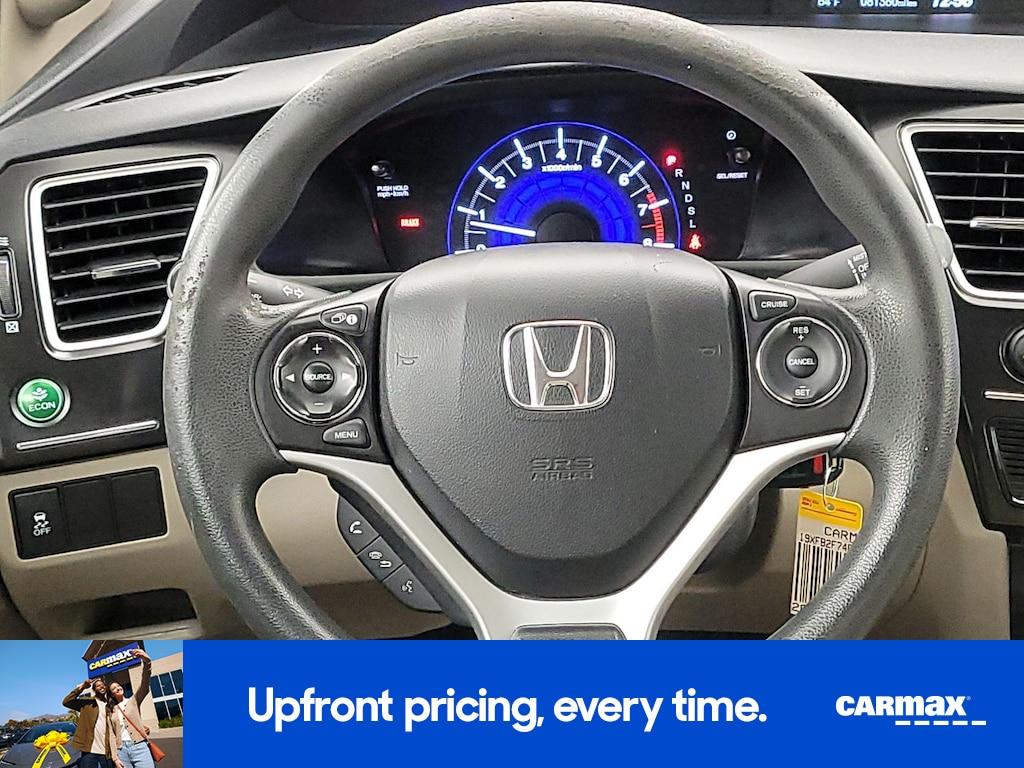used 2015 Honda Civic car, priced at $16,998