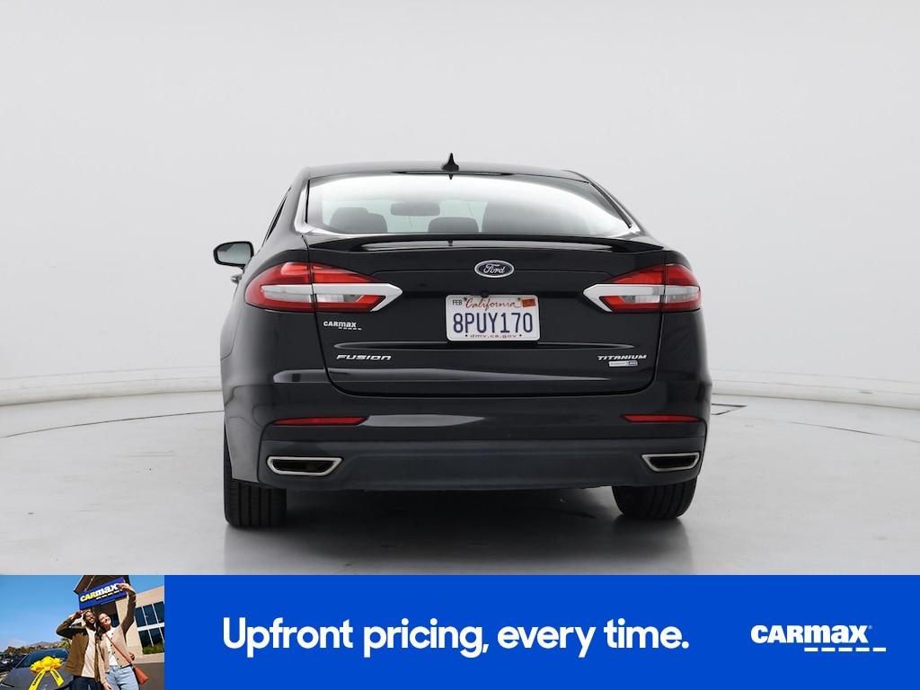 used 2019 Ford Fusion car, priced at $13,998