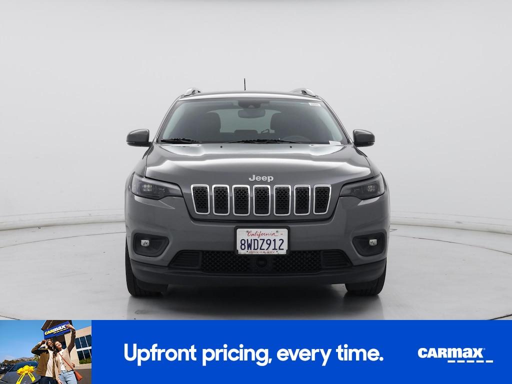 used 2021 Jeep Cherokee car, priced at $15,998