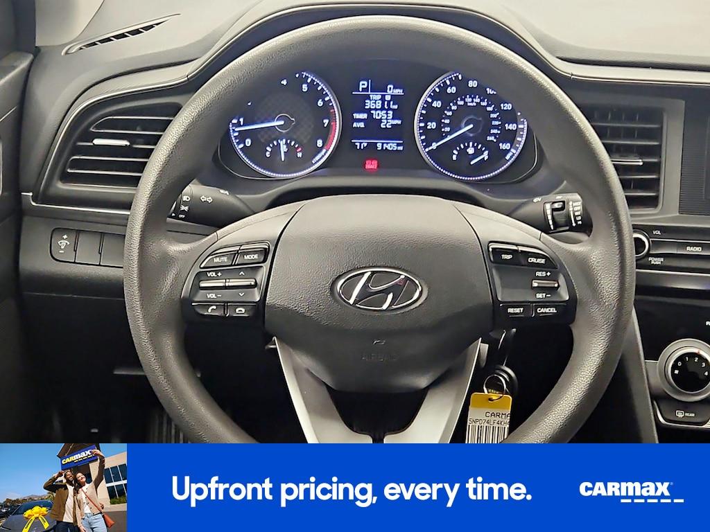 used 2019 Hyundai Elantra car, priced at $13,998