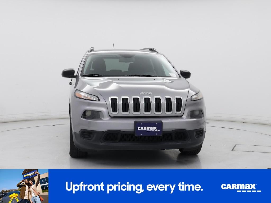 used 2017 Jeep Cherokee car, priced at $14,998