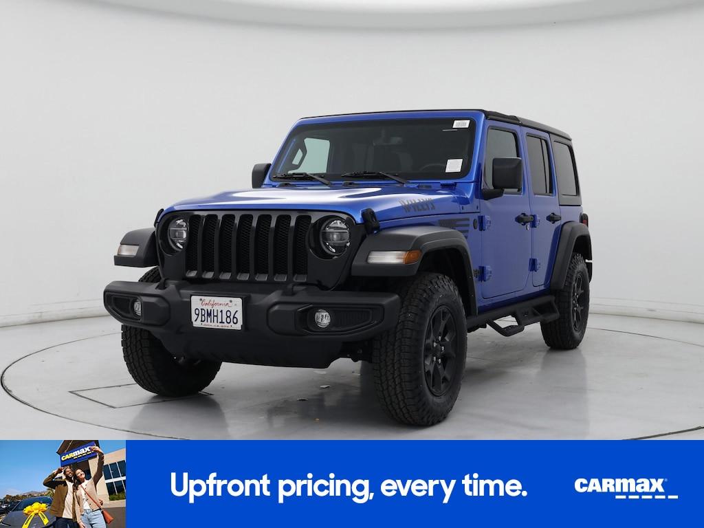 used 2021 Jeep Wrangler car, priced at $30,998