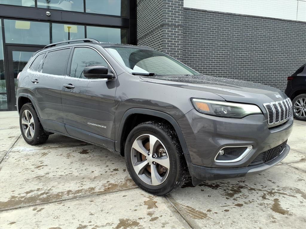 used 2022 Jeep Cherokee car, priced at $23,500