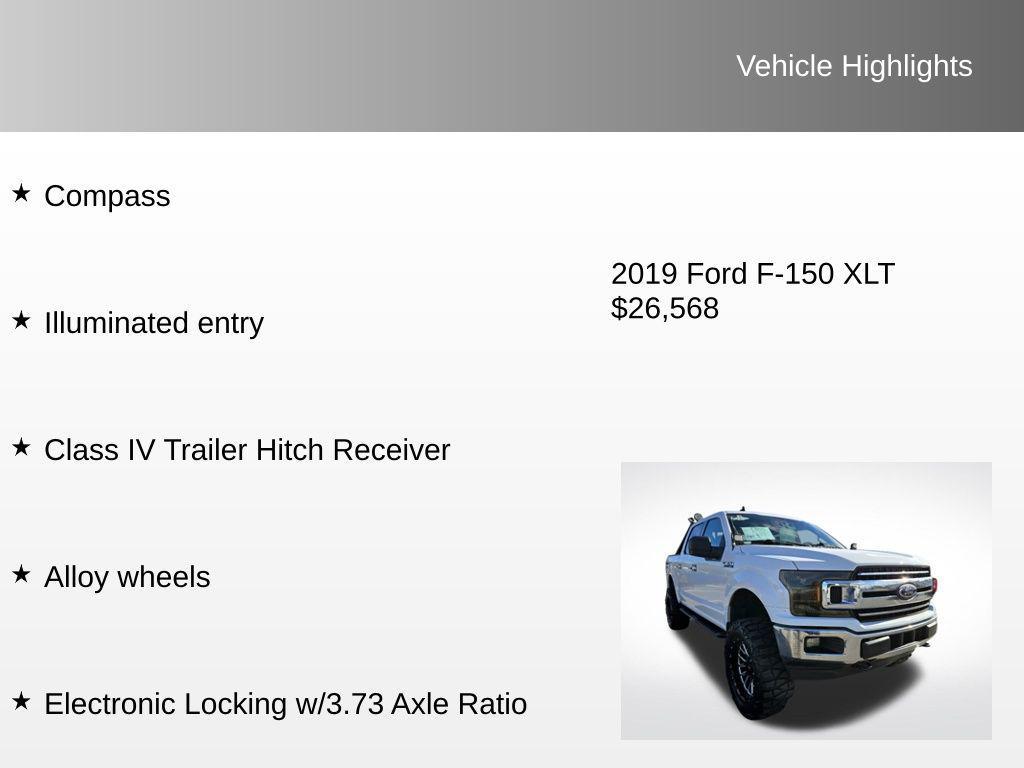 used 2019 Ford F-150 car, priced at $26,568