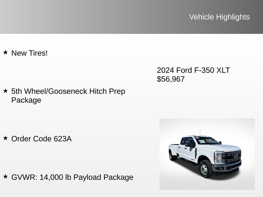 used 2024 Ford F-350 car, priced at $56,967