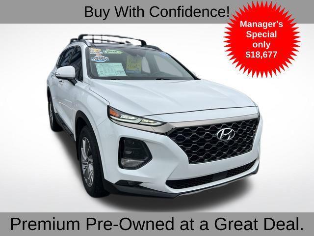 used 2020 Hyundai Santa Fe car, priced at $18,677