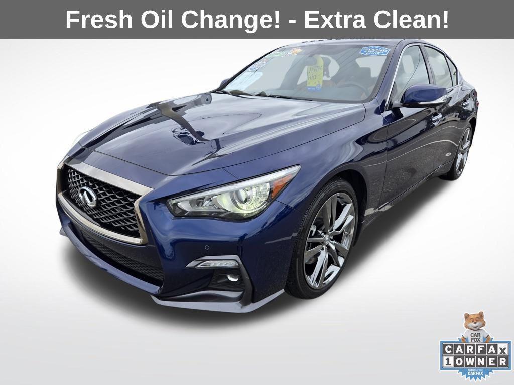 used 2021 INFINITI Q50 car, priced at $27,967