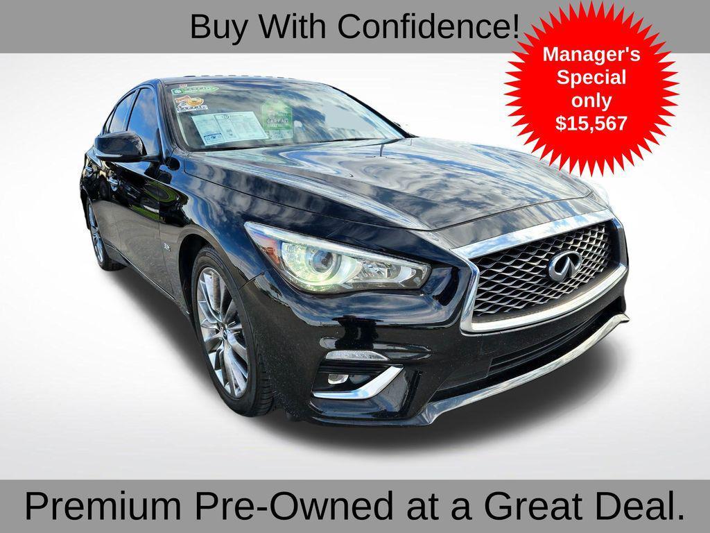 used 2020 INFINITI Q50 car, priced at $15,567