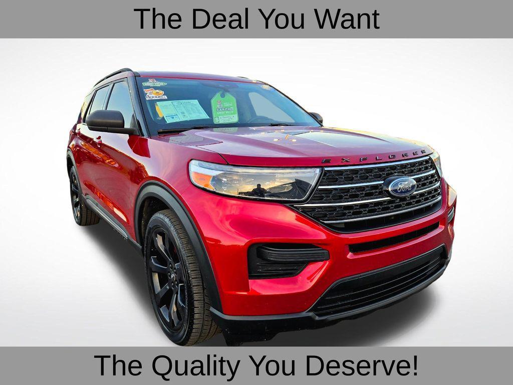 used 2021 Ford Explorer car, priced at $17,467
