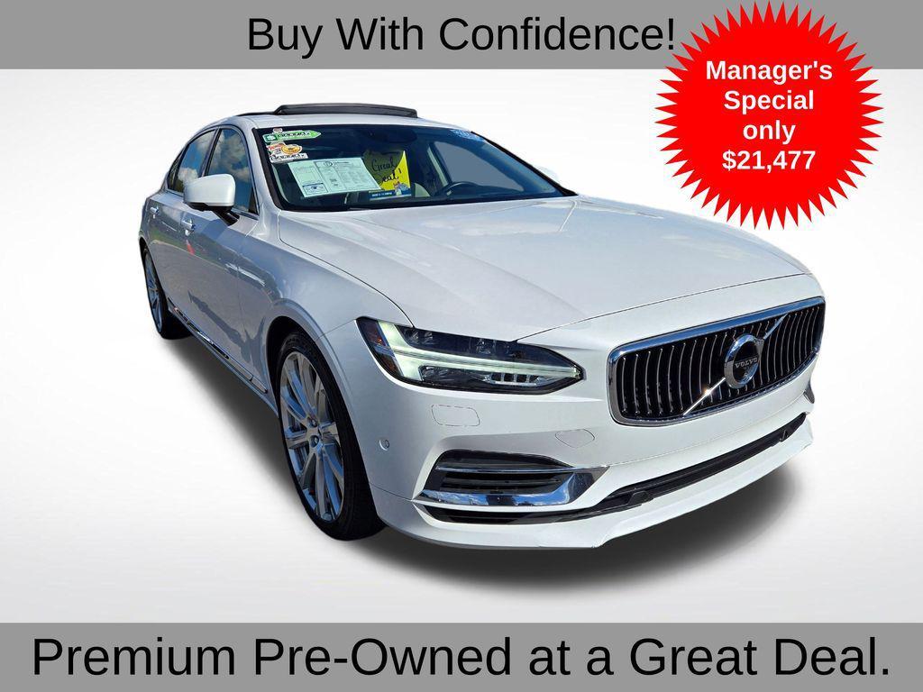 used 2018 Volvo S90 car, priced at $21,477