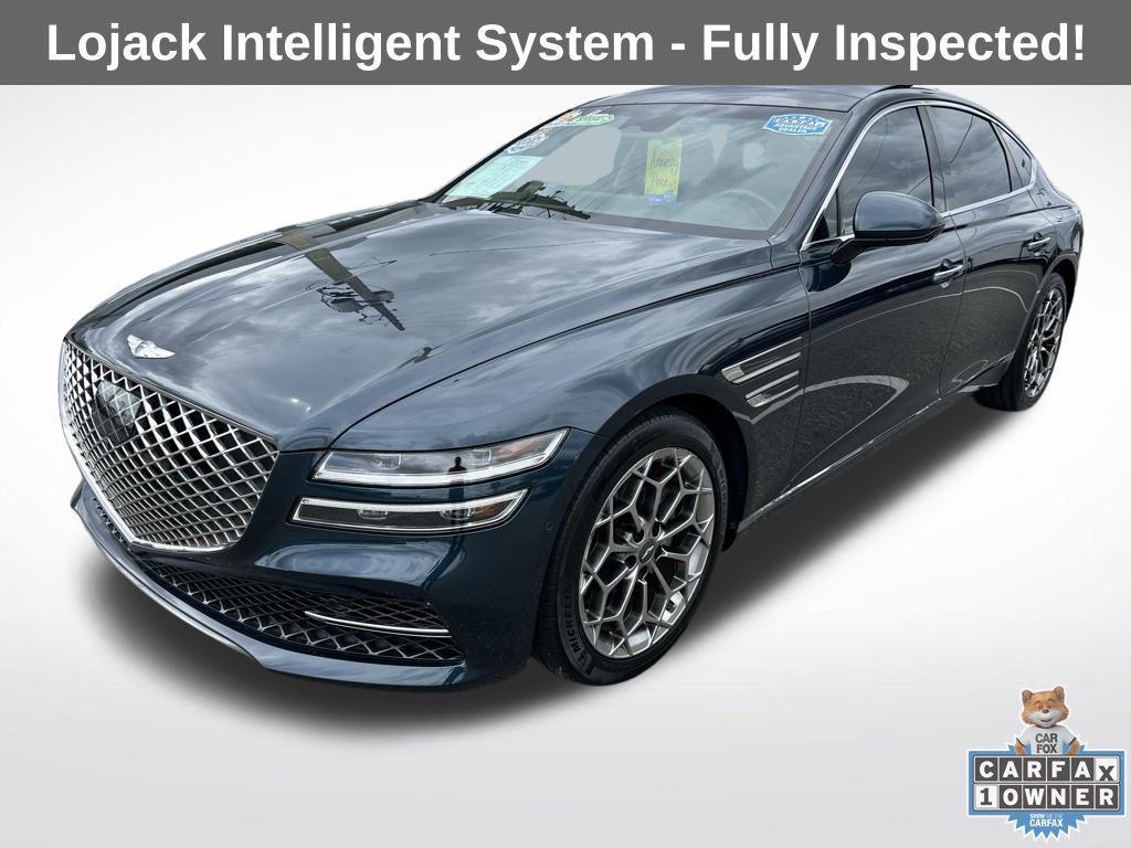 used 2021 Genesis G80 car, priced at $28,967