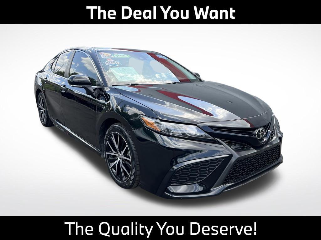 used 2022 Toyota Camry car, priced at $21,366
