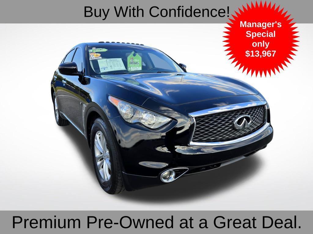 used 2017 INFINITI QX70 car, priced at $13,967