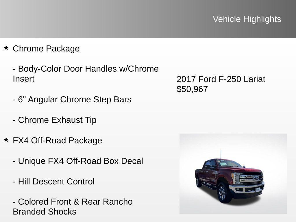 used 2017 Ford F-250 car, priced at $50,967