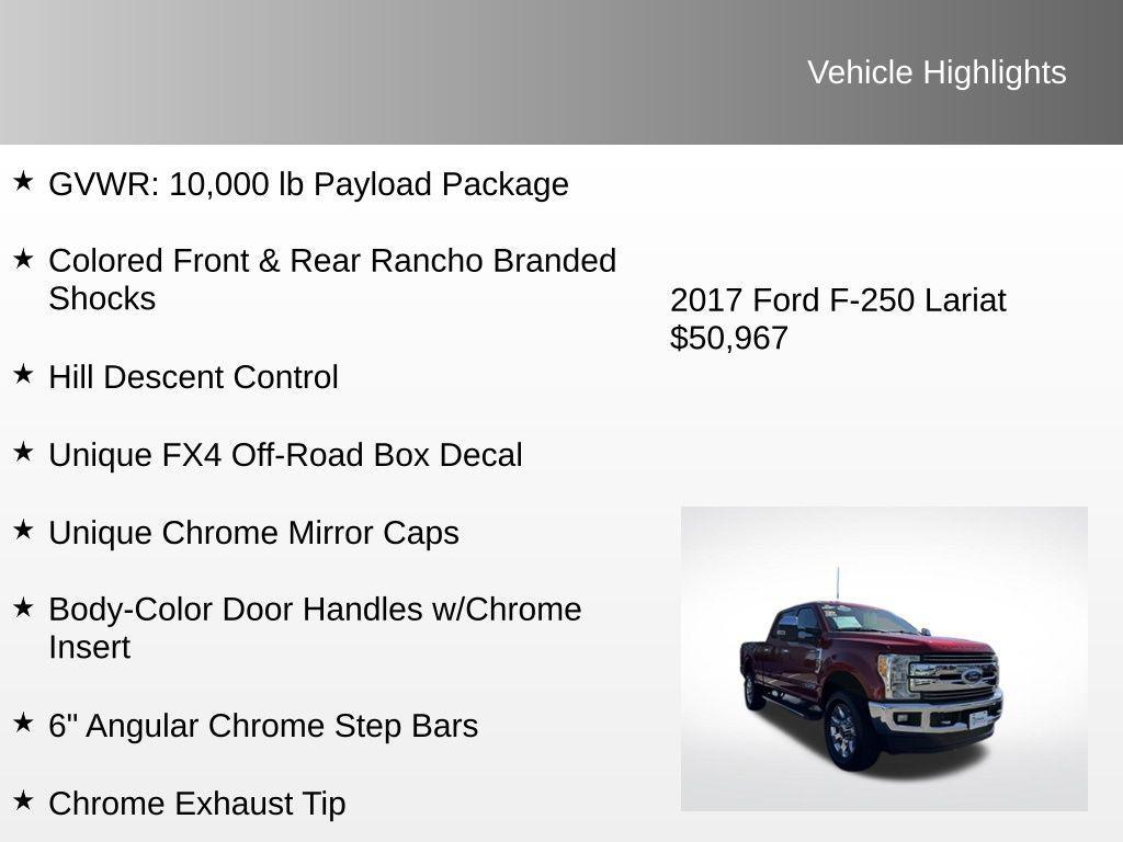 used 2017 Ford F-250 car, priced at $50,967