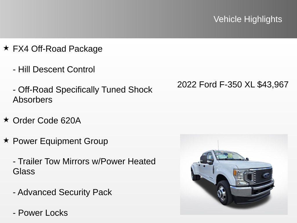 used 2022 Ford F-350 car, priced at $43,967