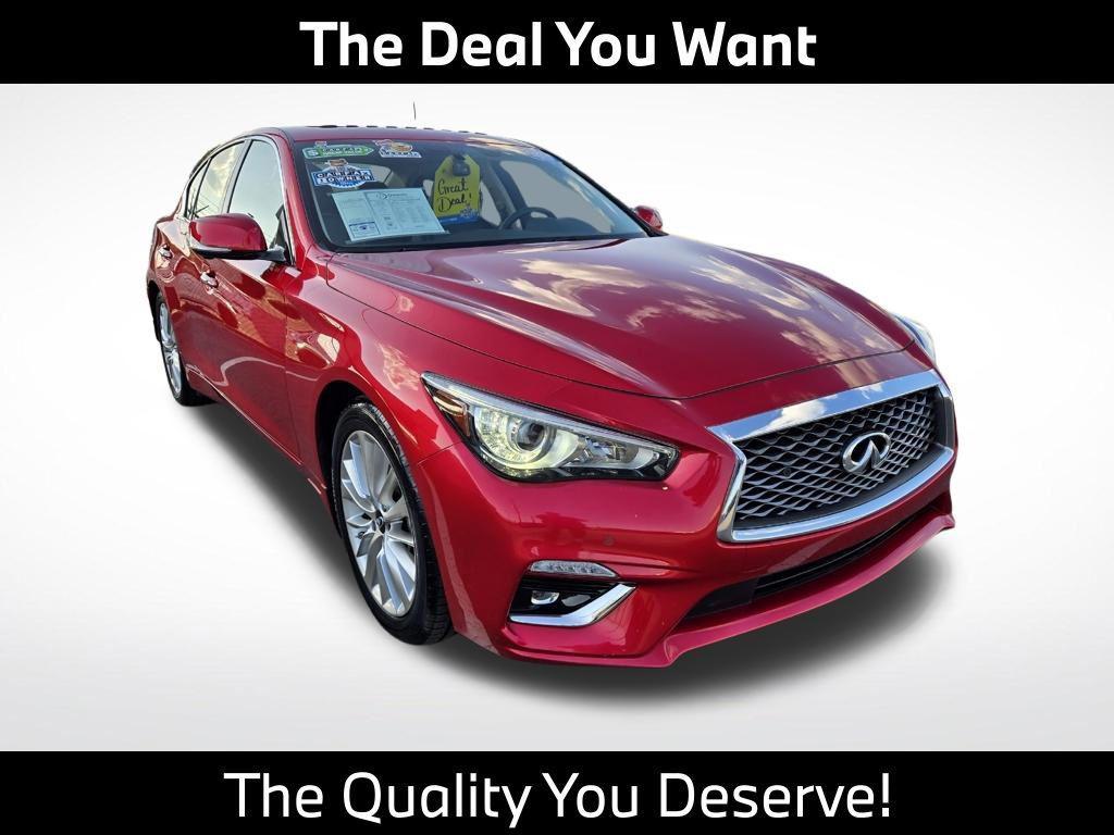 used 2023 INFINITI Q50 car, priced at $30,767