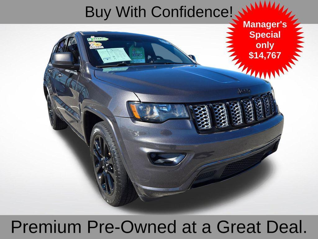 used 2017 Jeep Grand Cherokee car, priced at $14,767