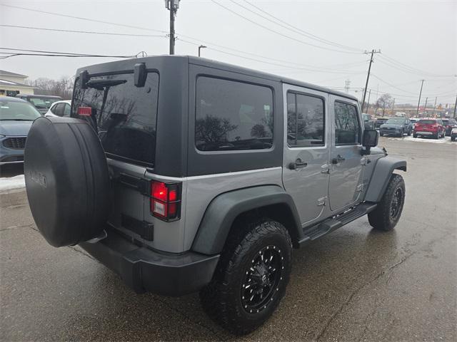 used 2017 Jeep Wrangler Unlimited car, priced at $12,870
