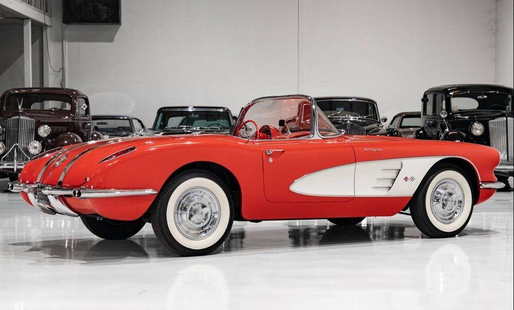 used 1958 Chevrolet Corvette car, priced at $169,900