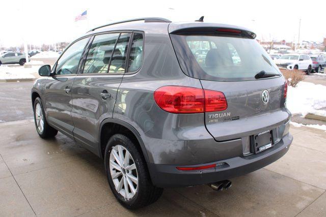 used 2018 Volkswagen Tiguan Limited car, priced at $9,500