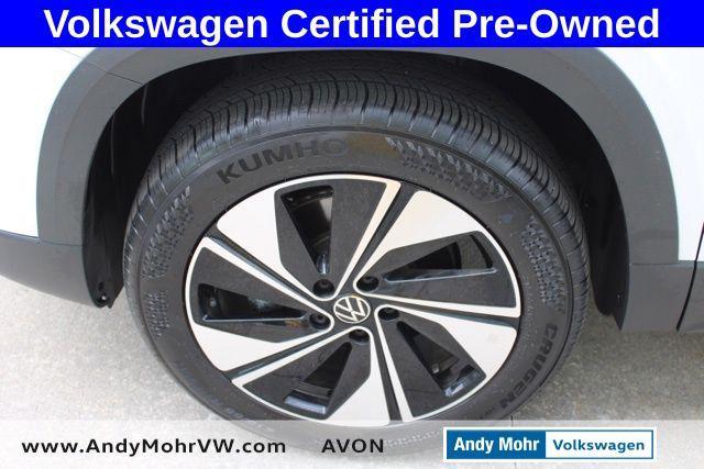 used 2025 Volkswagen Taos car, priced at $25,000