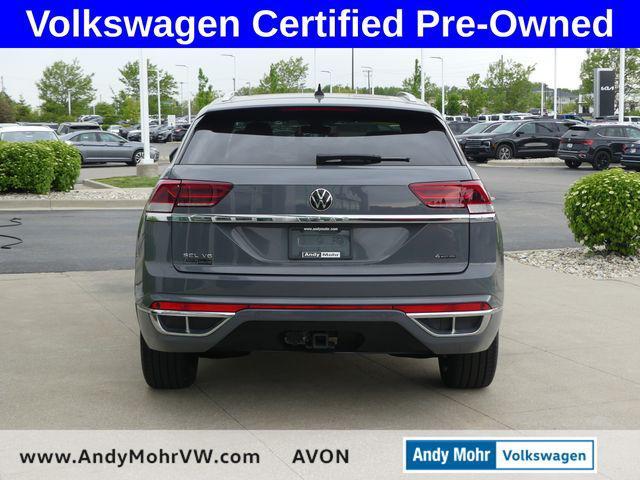 used 2023 Volkswagen Atlas Cross Sport car, priced at $35,500