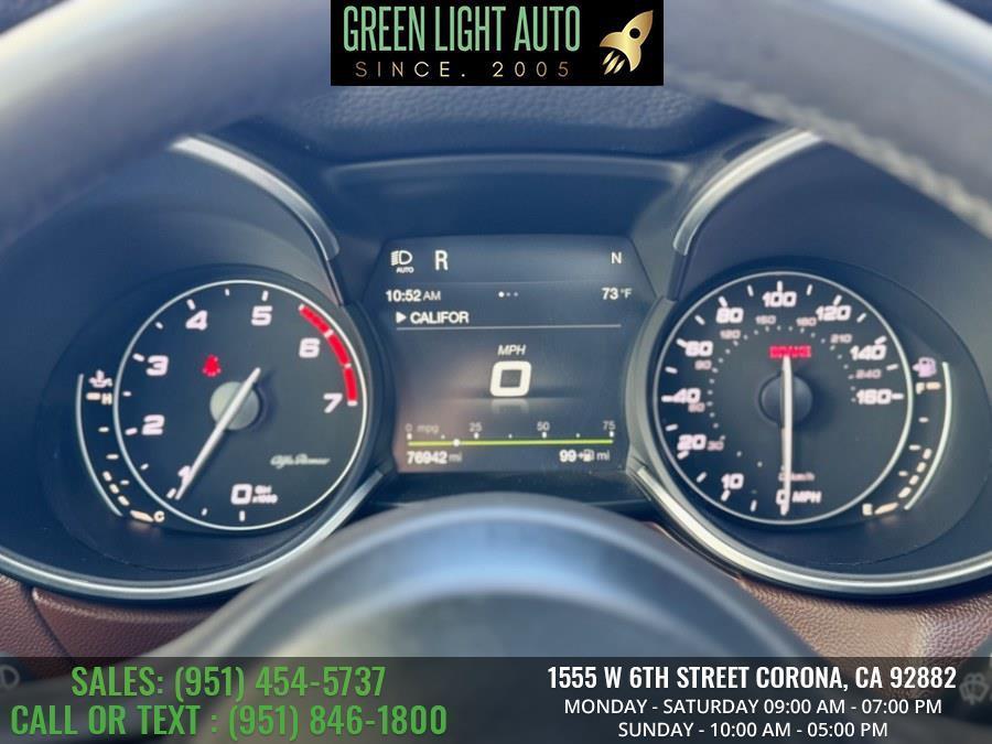 used 2018 Alfa Romeo Stelvio car, priced at $14,995