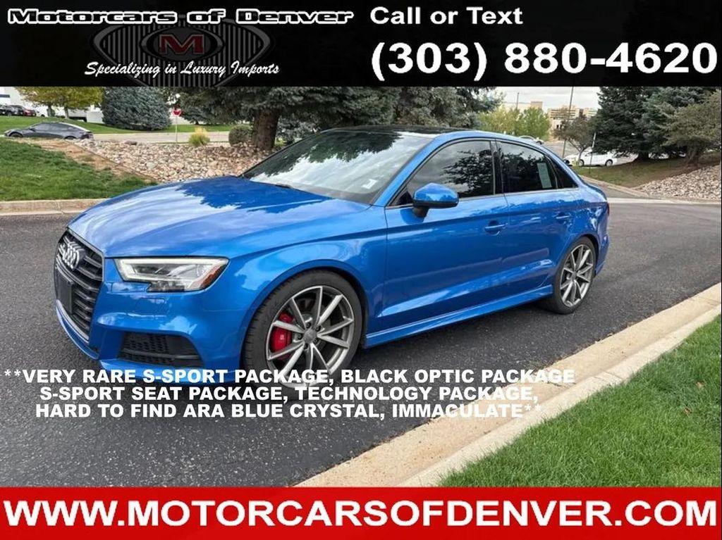 used 2018 Audi S3 car, priced at $23,338