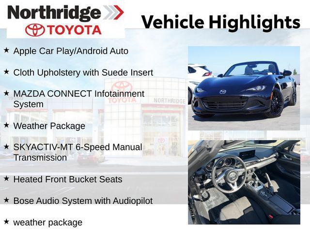 used 2025 Mazda MX-5 Miata car, priced at $36,990