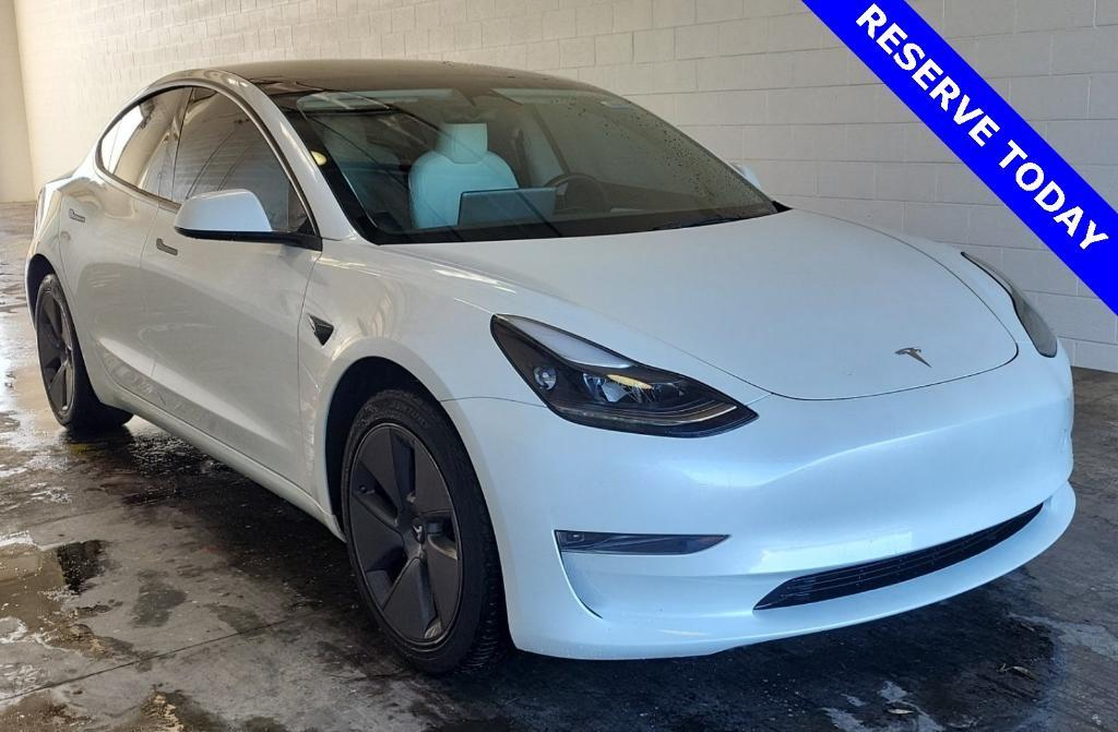 used 2023 Tesla Model 3 car, priced at $22,291