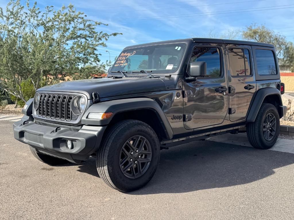 used 2024 Jeep Wrangler car, priced at $29,692