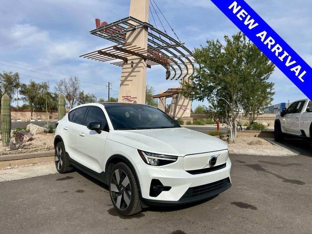 used 2023 Volvo C40 Recharge Pure Electric car, priced at $24,991